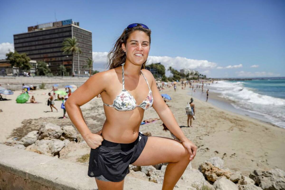 Macarena Cabrujo es de Rosario, tiene 25 años y trabaja en la plata Can Pere Antoni, donde rescató al pequeño