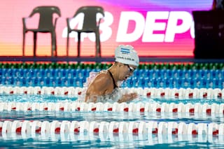 La Argentina tuvo una jornada brillante en la pileta: nueve medallas, con tres oros relucientes
