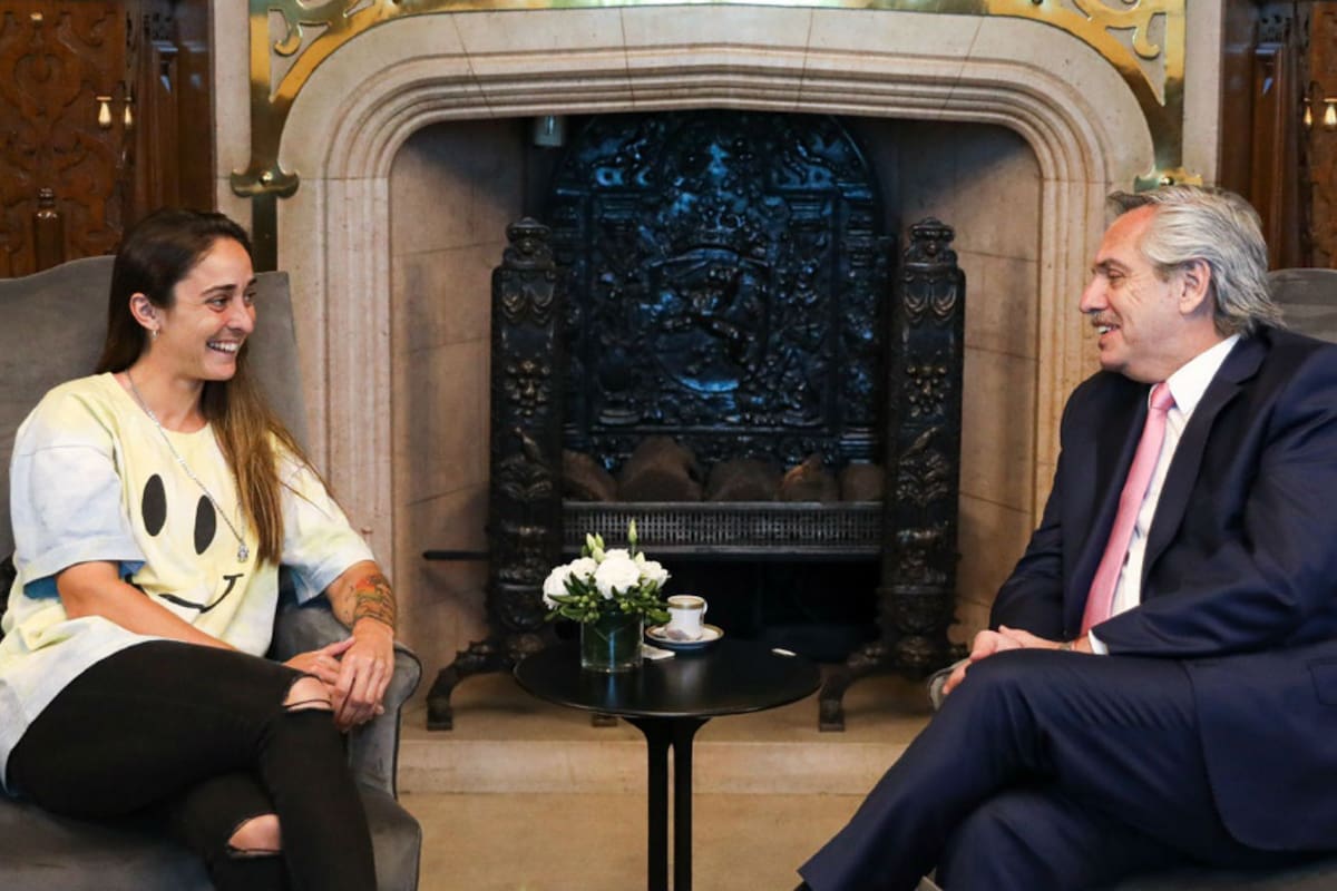 Macarena Sánchez es Directora Ejecutiva del Instituto Nacional de Juventud y participa de los "picados" en Olivos