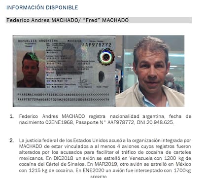 Machado detalló la entrega de más de 200.000 dólares en concepto de asesorías