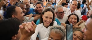 María Corina Machado regresó a Venezuela tras casi un año afuera del país