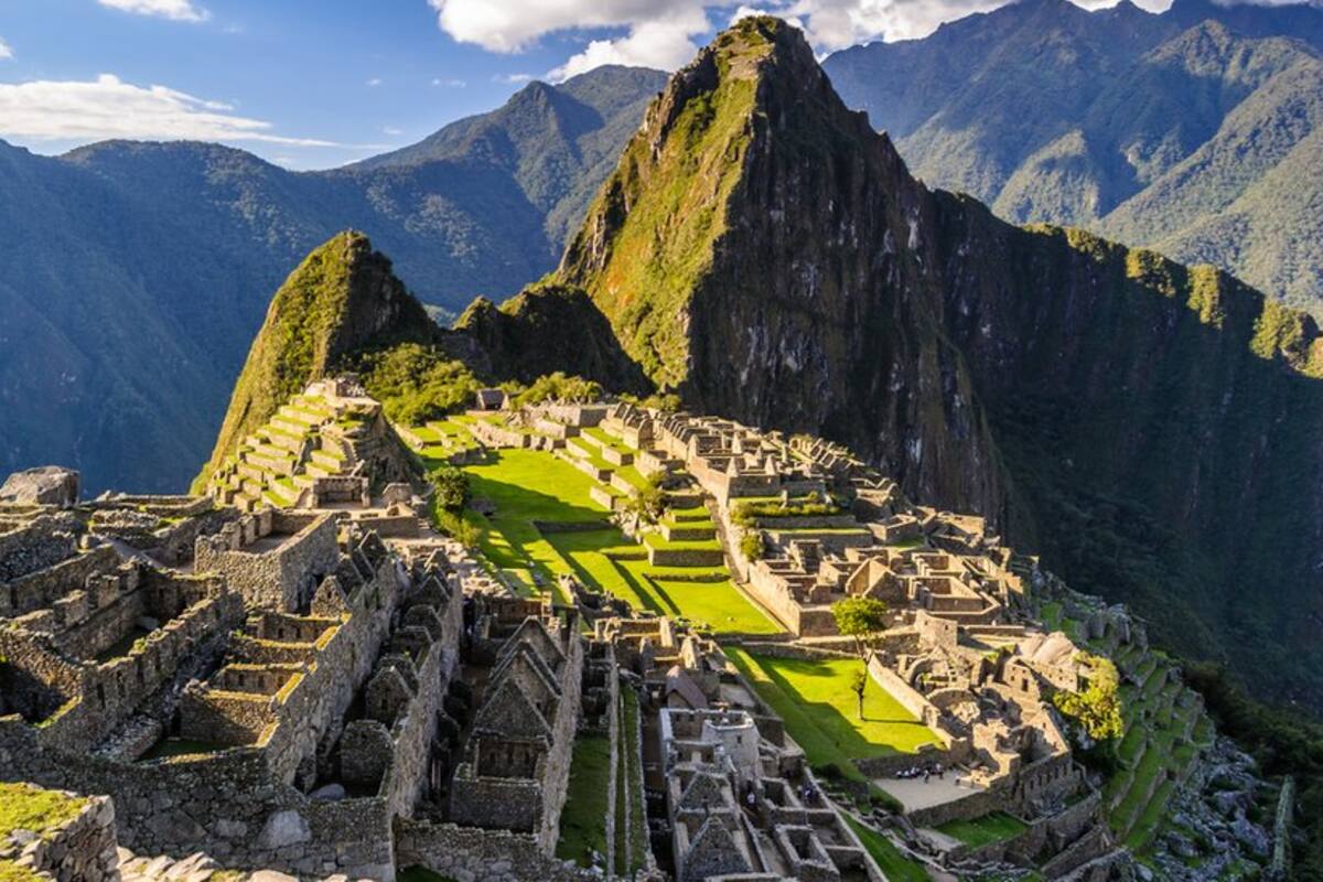 Machu Picchu está a ubicado a 2.430 metros sobre el nivel del mar.