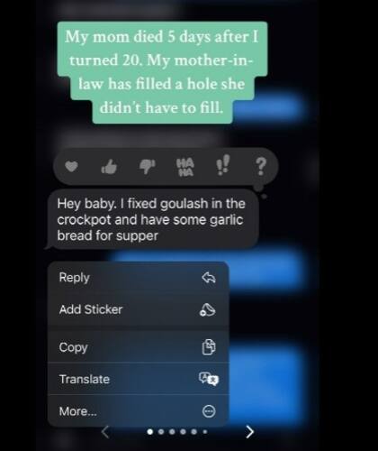 Macie Wood y su suegra se volvieron unidas