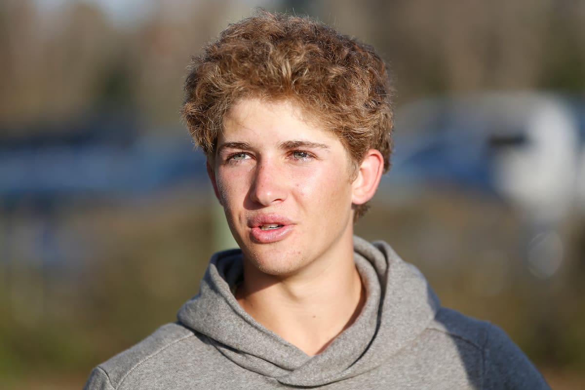Mackenzie Weisz, nacido en Palm Beach hace 18 años y elegido por Facundo Pieres para jugar por Ellerstina el Abierto de Jockey Club.