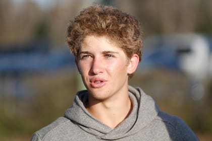 Mackenzie Weisz, nacido en Palm Beach hace 18 años y elegido por Facundo Pieres para jugar por Ellerstina el Abierto de Jockey Club.