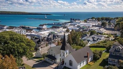 Mackinac es una isla idílica en la que los coches están prohibidos prácticamente desde que se inventaron