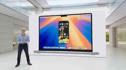 macOS Sequoia permite reflejar la pantalla del iPhone en la Mac, al estilo de lo que se puede hacer con Android en Windows; es posible interactuar con las aplicaciones como si estuviéramos usando el teléfono