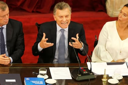 Macri inauguró las sesiones ordinarias del Congreso
