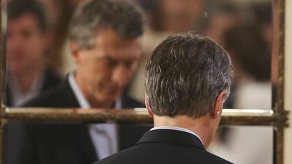 Mauricio Macri, en la Casa Rosada