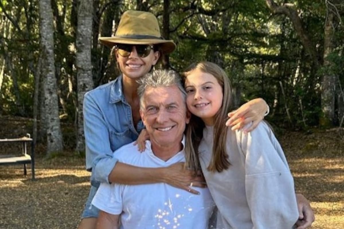 Macri celebró su cumpleaños en el Sur junto a su esposa, Juliana Awada, y su hija Antonia