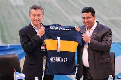 Macri con Angelici
