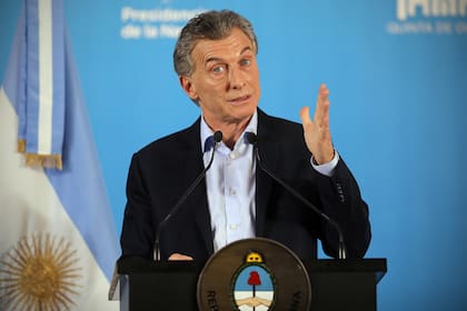 Macri dio ayer una conferencia de prensa y habló sobre las denuncias de aportantes falsos