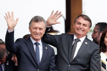Macri en Brasil