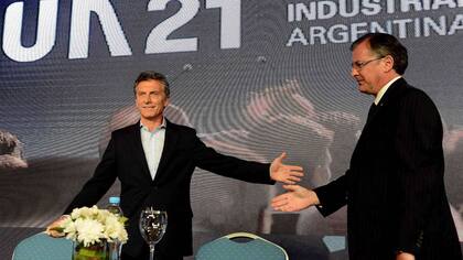 Macri en la UIA