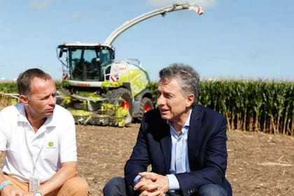 Macri en la reunión en el Tecnódromo