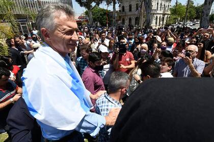 Macri en Parque Oeste, Santiago del Estero