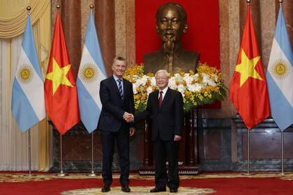 Macri en su gira a Asia