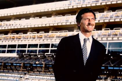 Macri en su paso por la presidencia de Boca