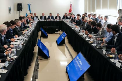 Macri encabezó la reunión de la Mesa de Industrialización de la Soja