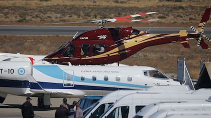 Macri estuvo en la estancia del inglés Joseph Lewis en el lago Escondido y usó su helicóptero
