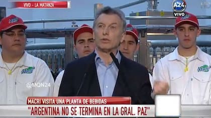 Macri estuvo en la fábrica de Manaos en La Matanza
