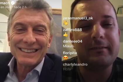 Macri habló durante varios minutos con José