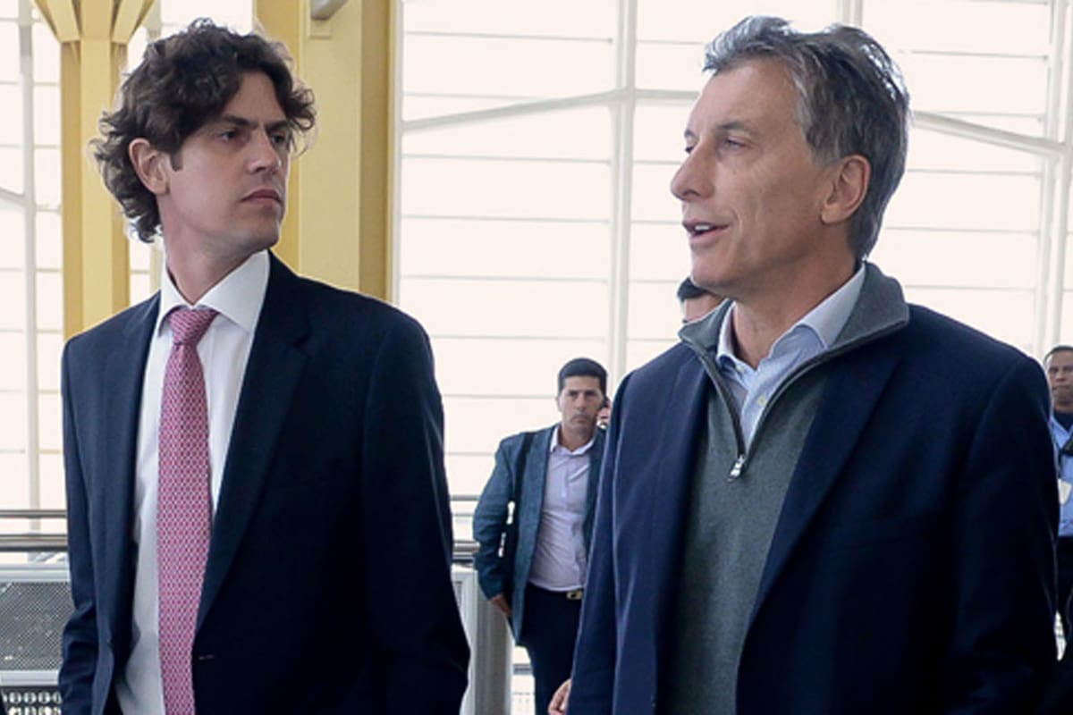 Macri junto a Martín Lousteau