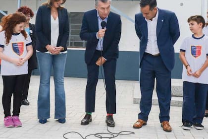 Macri presentó los resultados con la gobernadora Vidal y el ministro Finocchiaro