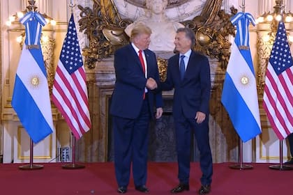 Macri recibe a Trump en Casa Rosada para reforzar la relación bilateral