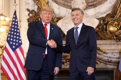 Macri recibe a Trump en Casa Rosada para reforzar la relación bilateral