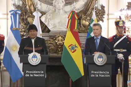 El Presidente mantiene un encuentro bilateral con su par de Bolivia