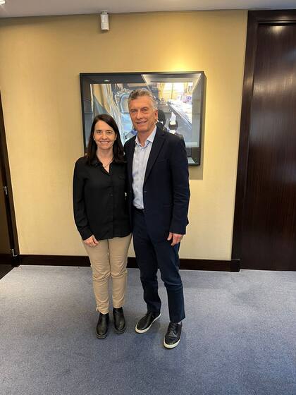 Macri recibió a la senadora nacional Carmen Álvarez Rivero en Olivos
