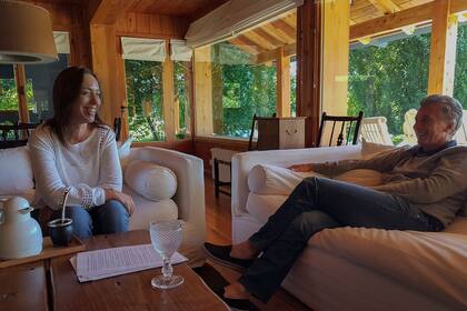 Macri recibió a Vidal en Villa La Angostura; qué dicen sus gestos