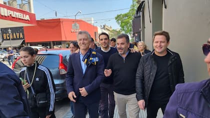 Macri, Ritondo y Campbell, en San Nicolás