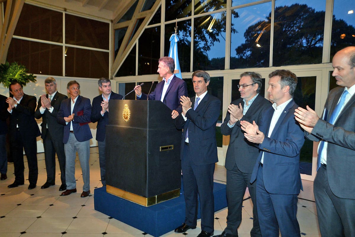 Macri se reunió con empresarios en Olivos en 2016