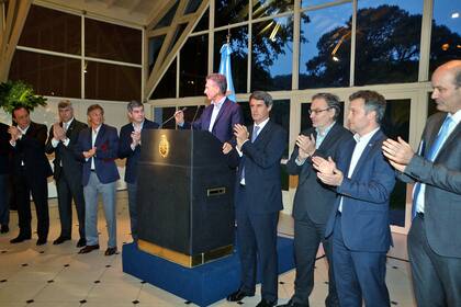 Macri se reunió con empresarios en Olivos en 2016