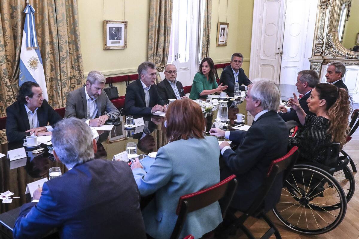 Macri se reunió esta semana con su gabinete