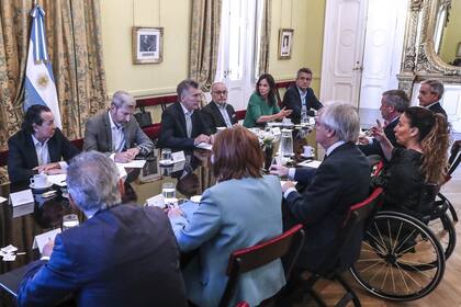Macri se reunió esta semana con su gabinete