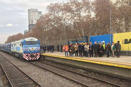 Encabezaron un acto para inaugurar el viaducto San Martín; participaron Ritondo y Luján Rey, postulantes de Juntos por el Cambio en la provincia de Buenos Aires