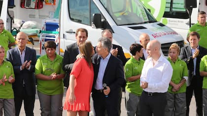 Macri, Vidal y Rodríguez Larreta lanzan el SAME Metropolitano