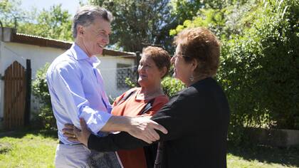 Macri visitó la localidad bonaerense de Magdalena
