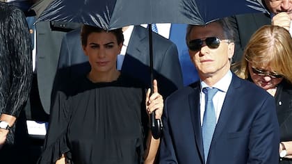 Macri y Awada, durante la canonización del Cura Brochero