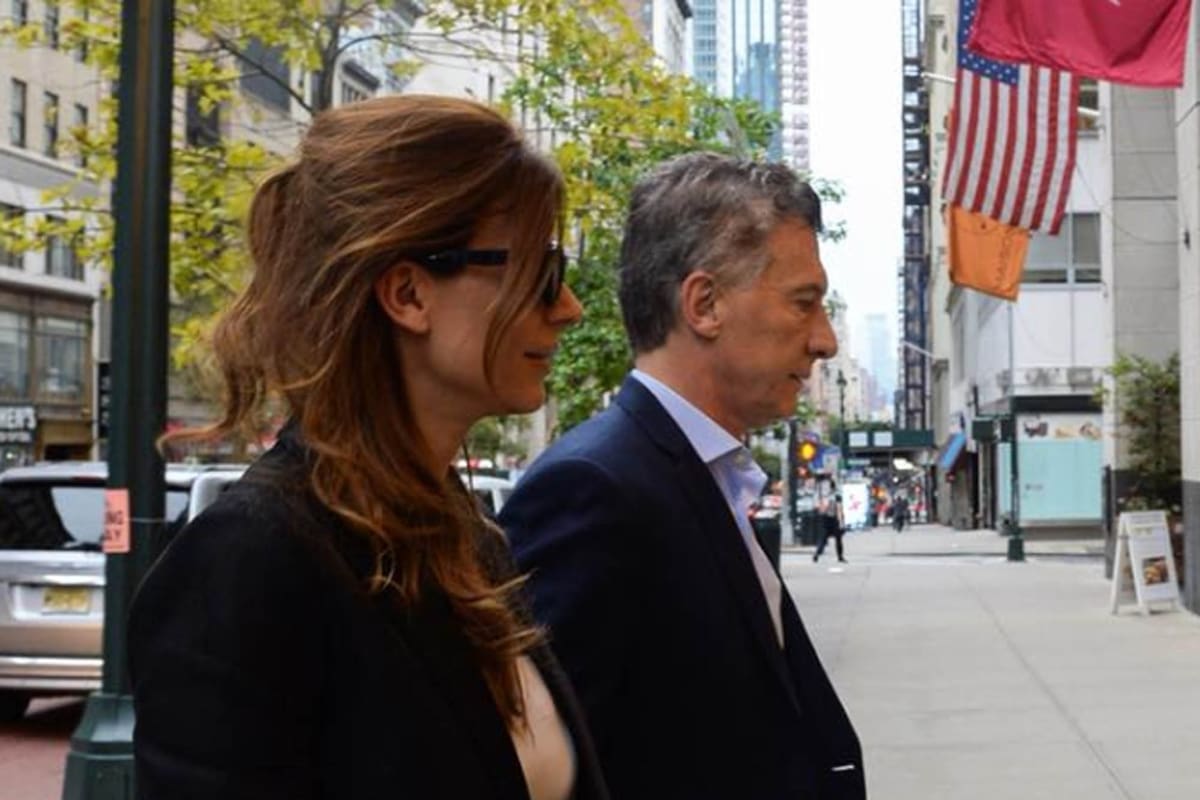 Macri y Awada, en Nueva York