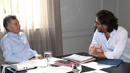 Macri y Germán Garavano, su ministro de Justicia durante la gestión de Cambiemos