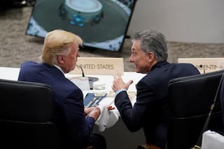 El debut de Macri en el G-20: habló con Trump y recibió apoyo para la economía