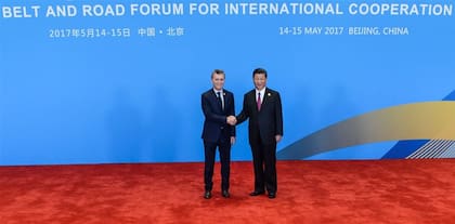 Los presidentes Macri y Xi Jinping, en Pekín