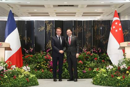 Macron inaugurará una conferencia de seguridad en Singapur a la que asiste Hegseth