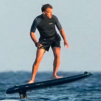 Macron practica surf foil