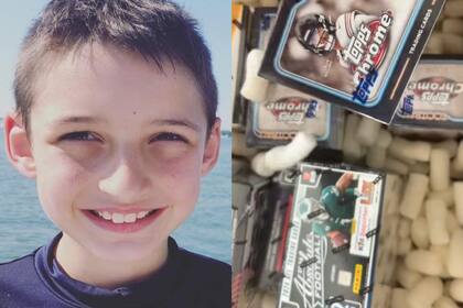 Madden Forrest, un niño de Virginia, creó un exitoso negocio de reventa de cartas deportivas