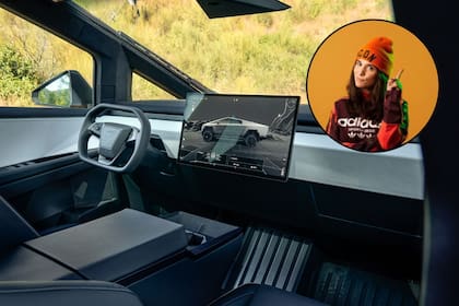 Madeinjuliwood viajó hasta Marietta, Georgia, para hacer un video sobre la camioneta eléctrica de Tesla Motors (Canva)